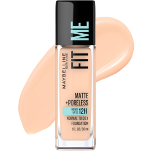 maybelline new york fit me matte + poreless foundation